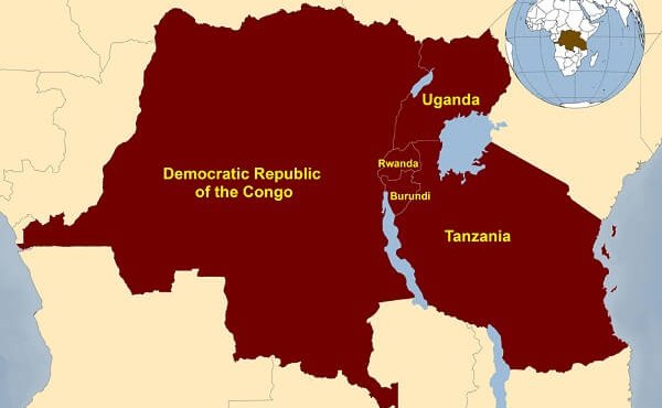 DRCongo Map